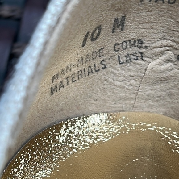 Cabin creek shoes flat loafer slip on made in USA 10M - Picture 7 of 11